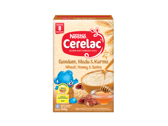 Wheat and honey cereal for babies sales